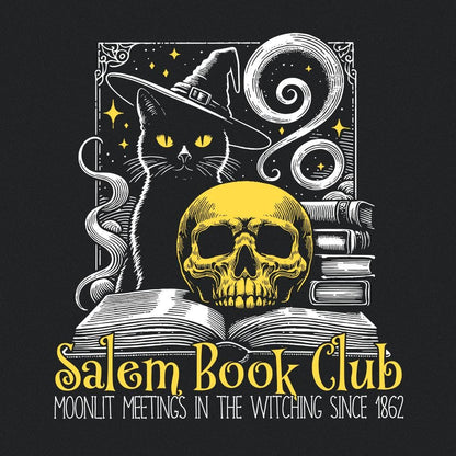 Salem Book Club PNG Alt 3, Spooky Season - 300 DPI Design for T-Shirt