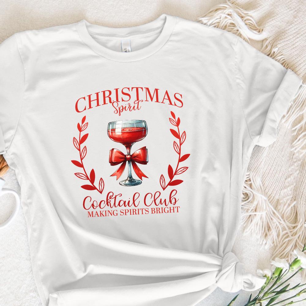 Christmas Spirit png, Retro Christmas png - 300 DPI Design for T-Shirt