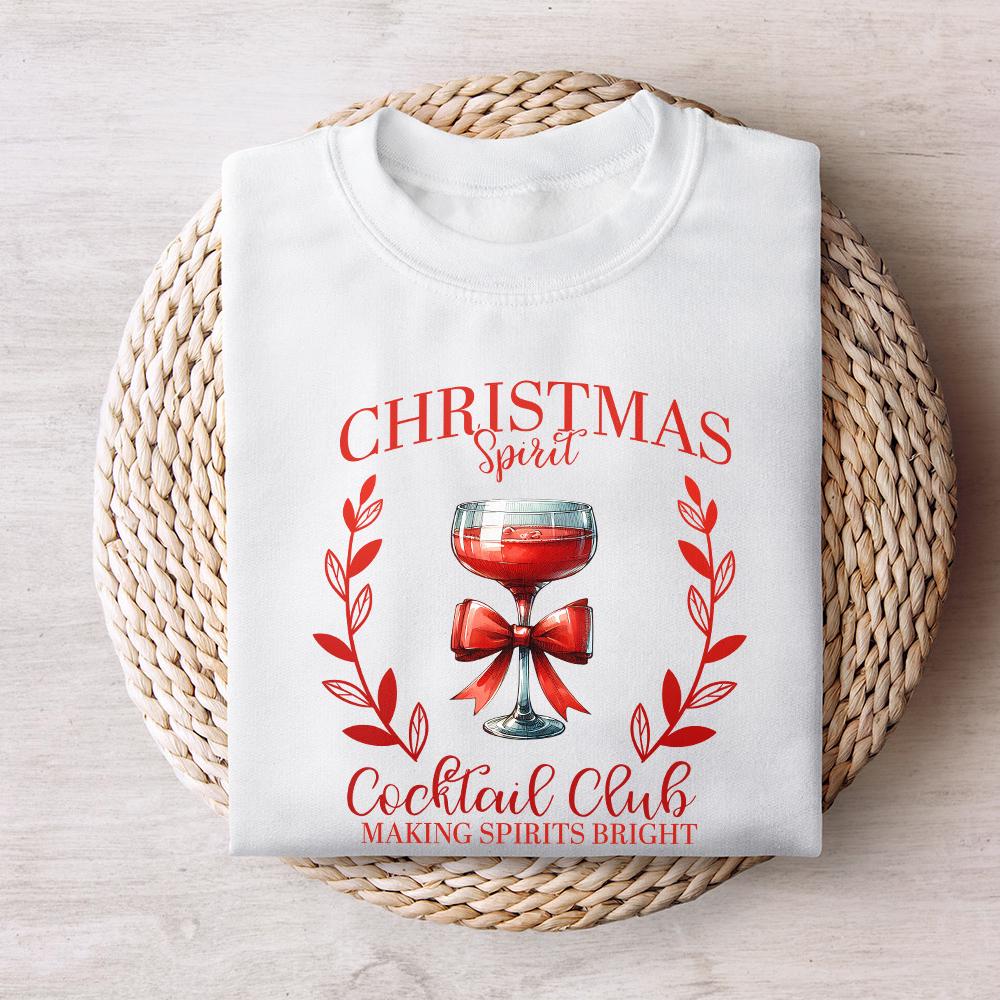 Christmas Spirit png, Retro Christmas png - 300 DPI Design for T-Shirt