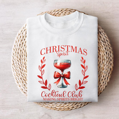 Christmas Spirit png, Retro Christmas png - 300 DPI Design for T-Shirt