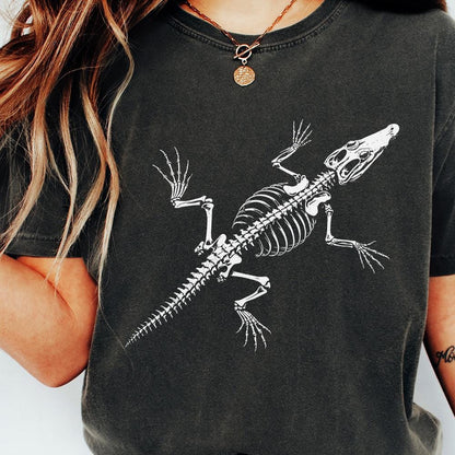 Crocodile Skeleton PNG, Alligator Bones png - 300 DPI Design for T-Shirt