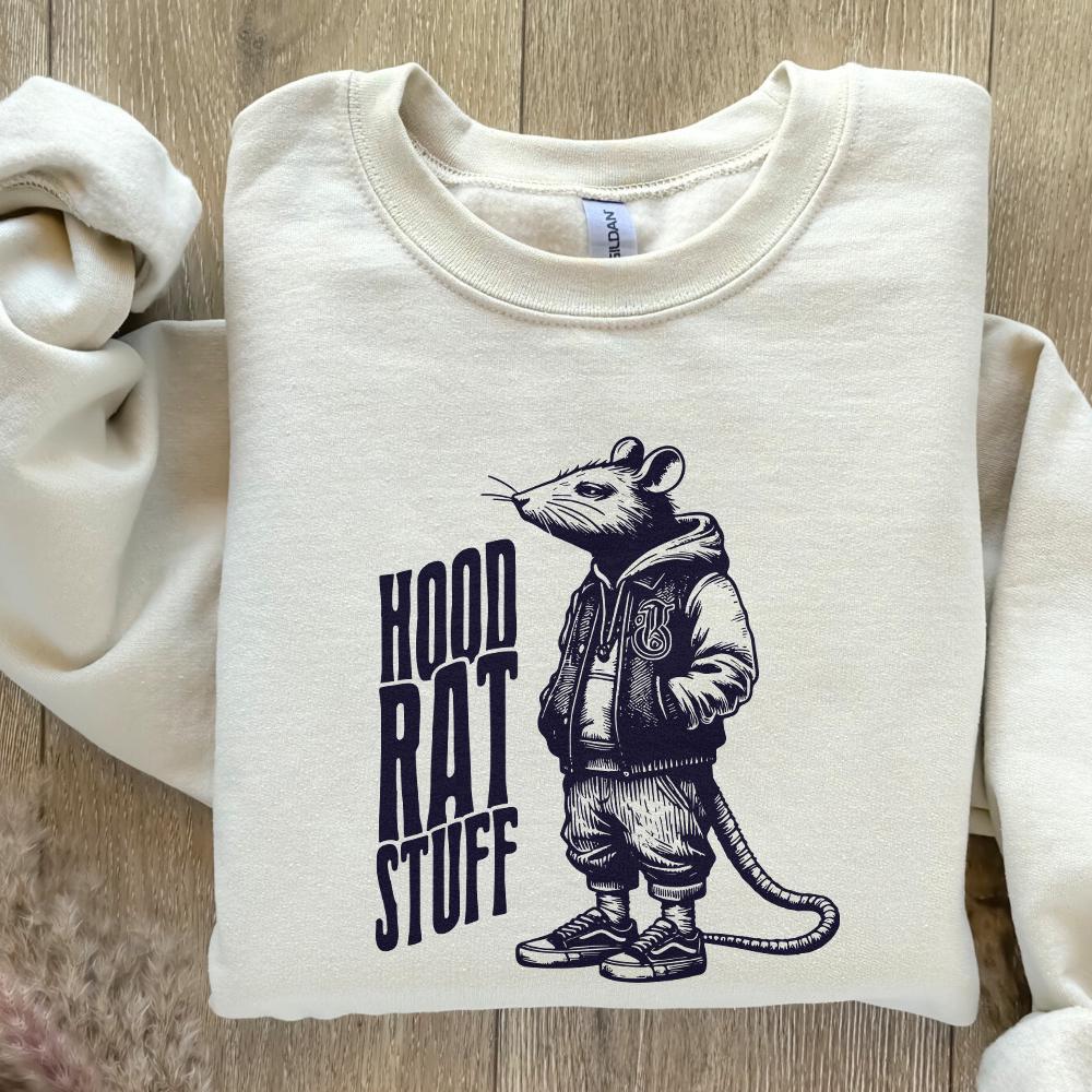 Hood Rat Stuff Digital Download Alt 2, Printable Graphic - 300 DPI Design