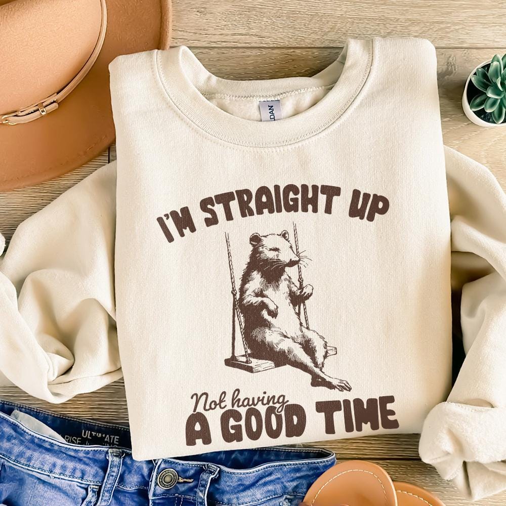 I'm Straight Up Even Having a Good Time PNG Alt 2, Funny Sayings - 300