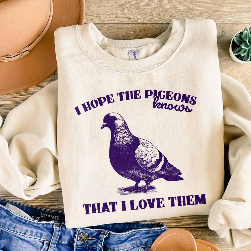 Funny Bird Pigeon Art, Bird Lover PNG - 300 DPI Design for T-Shirt