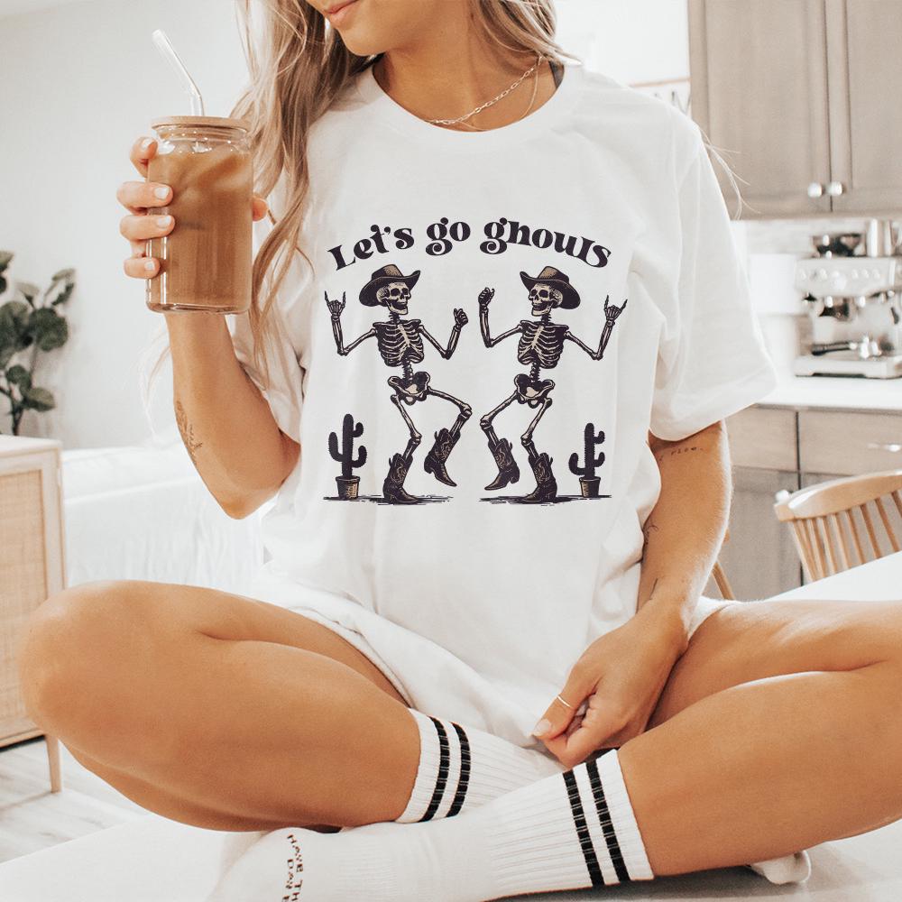 Let's Go Ghouls PNG, Halloween PNG - 300 DPI Design for T-Shirt