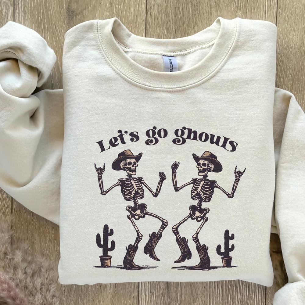 Let's Go Ghouls PNG, Halloween PNG - 300 DPI Design for T-Shirt