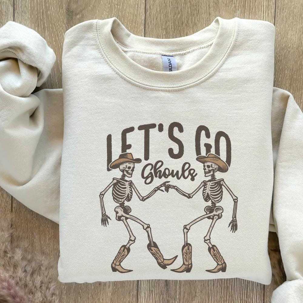 Let's Go Ghouls PNG Alt 2, Halloween PNG - 300 DPI Design for T-Shirt