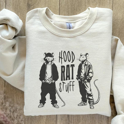 Hood Rat Stuff Digital Download, Printable Graphic - 300 DPI Design for