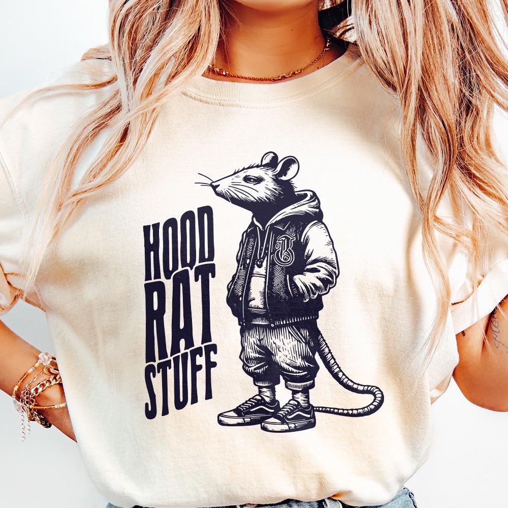 Hood Rat Stuff Digital Download Alt 2, Printable Graphic - 300 DPI Design