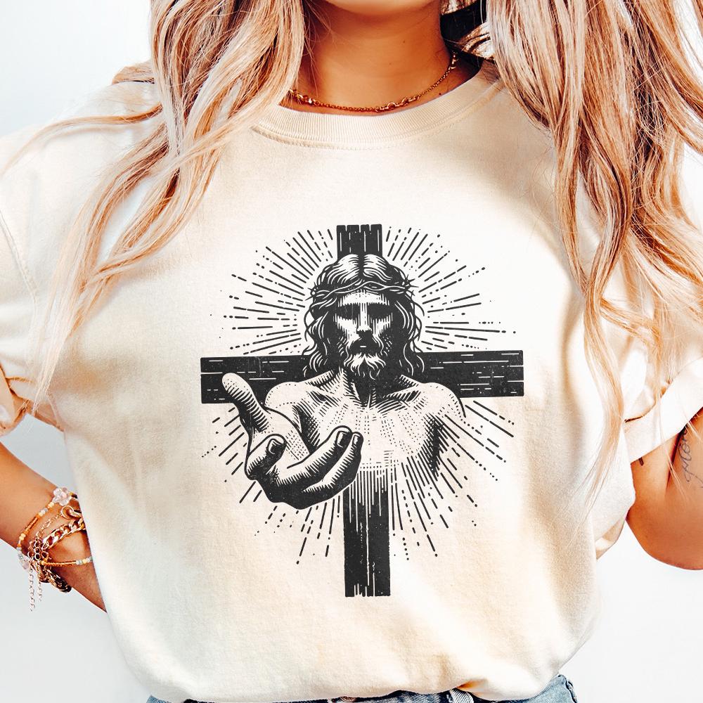 The Lord Provides Christian PNG Alt 2, Vintage Bible Verse Sublimation -