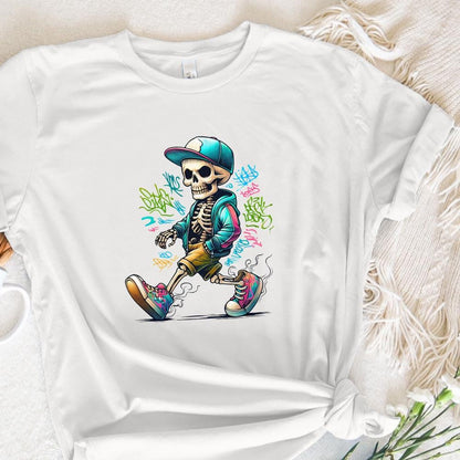 Gangster Skeleton PNG Digital Download Alt 2, Urban Sublimation - 300 DPI