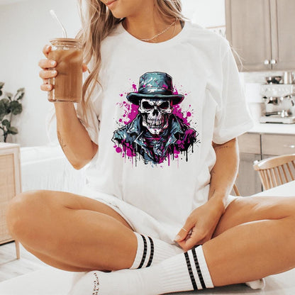 Gangster Skeleton PNG Digital Download Alt 3, Urban Sublimation - 300 DPI