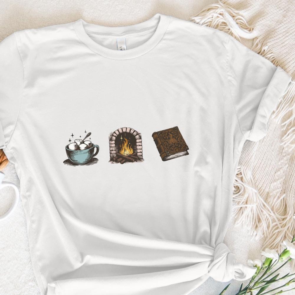 Cozy Readers Sublimation Design, Fall Bookish Png - 300 DPI Design for