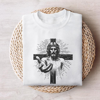 The Lord Provides Christian PNG Alt 2, Vintage Bible Verse Sublimation -