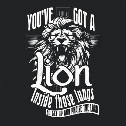 Christian PNG Sublimation Designs Alt 2, Lion in Lungs Png - 300 DPI