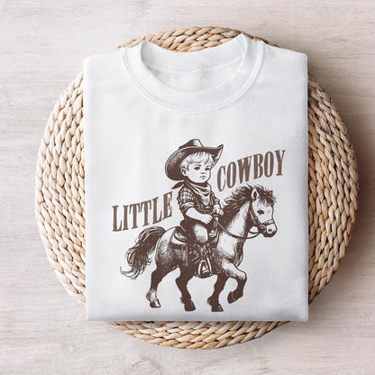 Little Cowboy Png, Sublimation Design - 300 DPI Design for T-Shirt