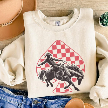 Western Cowboy PNG Alt 2, Rodeo png - 300 DPI Design for T-Shirt