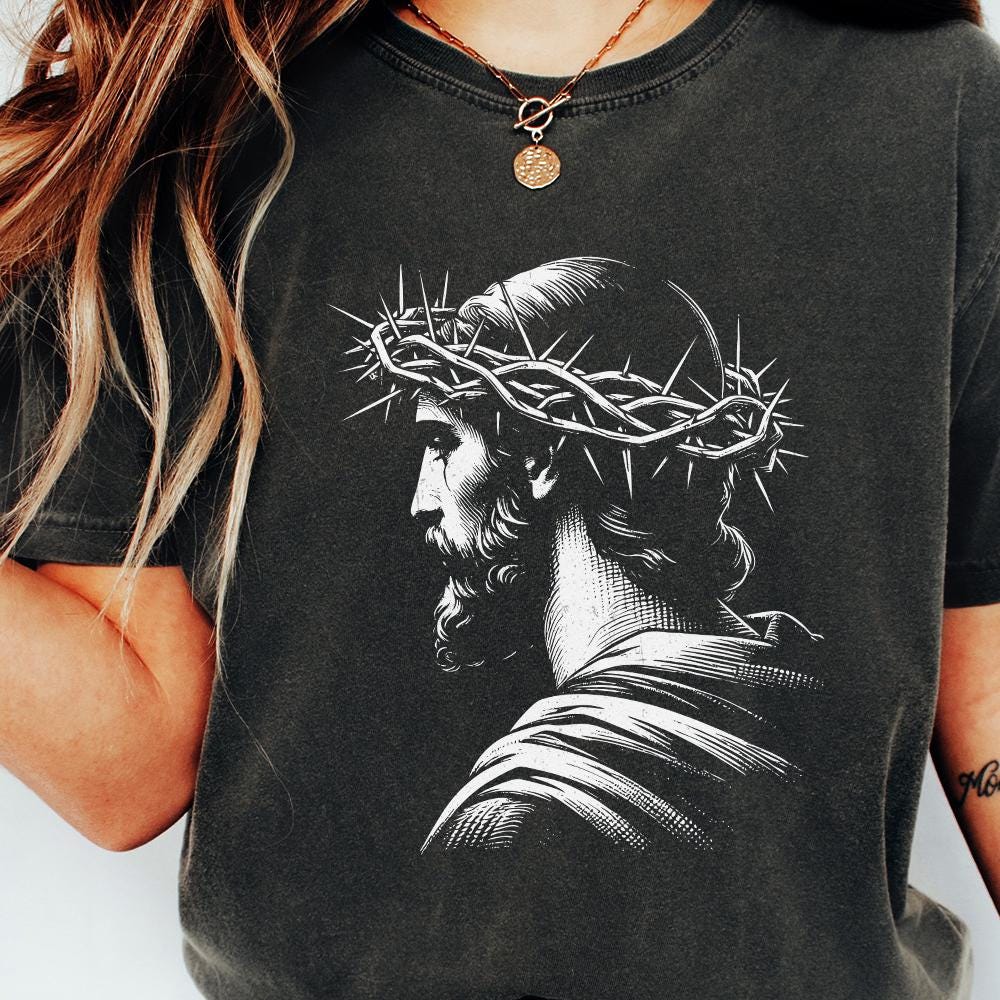 Jesus PNG, Christian PNG - 300 DPI Design for T-Shirt