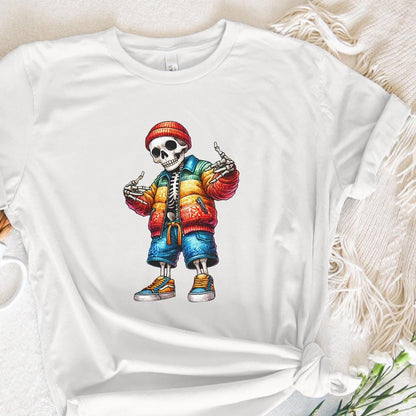 Gangster Skeleton PNG Digital Download Alt 4, Urban Sublimation - 300 DPI