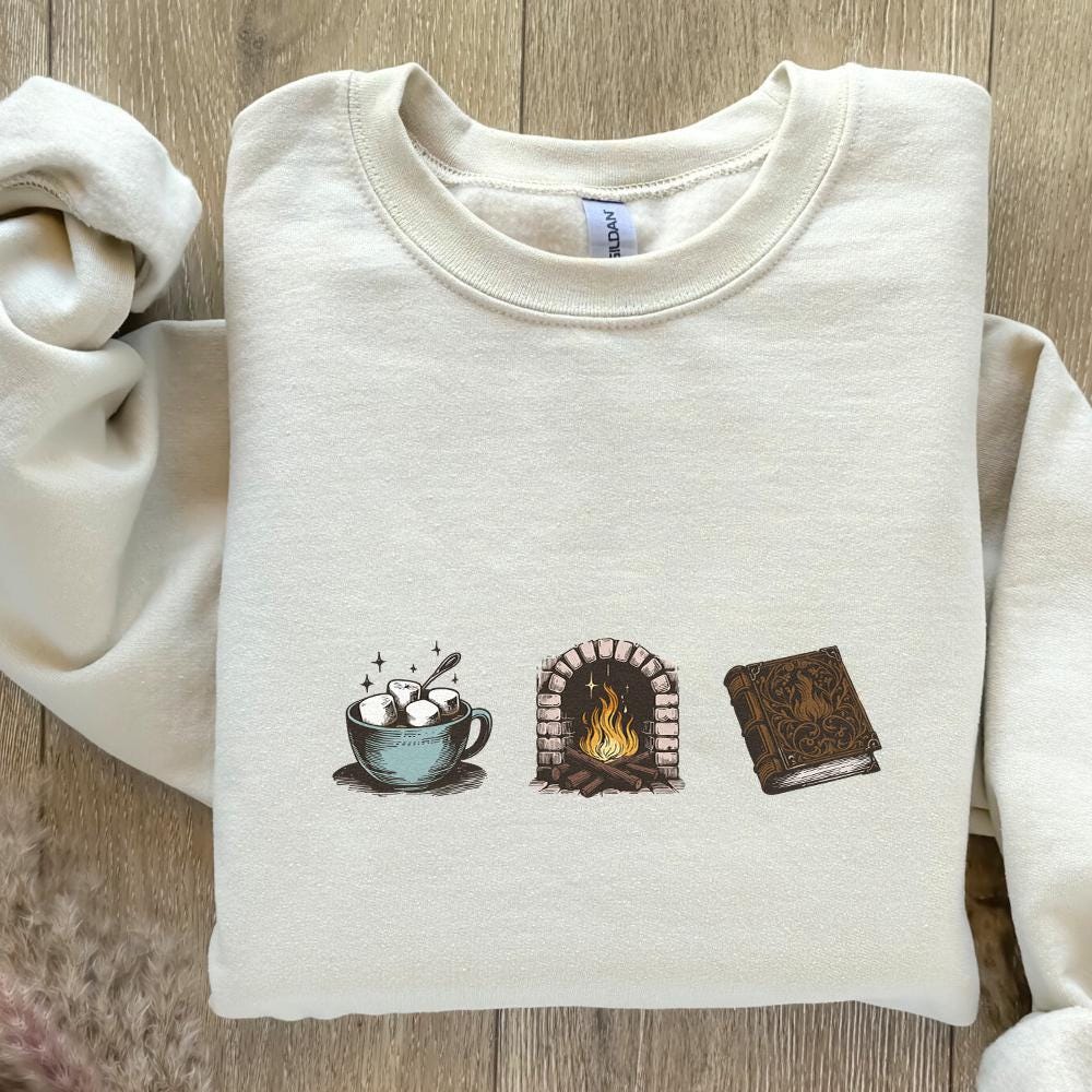 Cozy Readers Sublimation Design, Fall Bookish Png - 300 DPI Design for