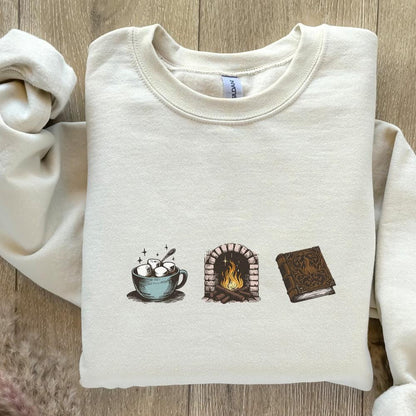 Cozy Readers Sublimation Design, Fall Bookish Png - 300 DPI Design for