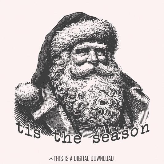 Tis The Season Png Alt 2, Christmas Png - 300 DPI Design for T-Shirt
