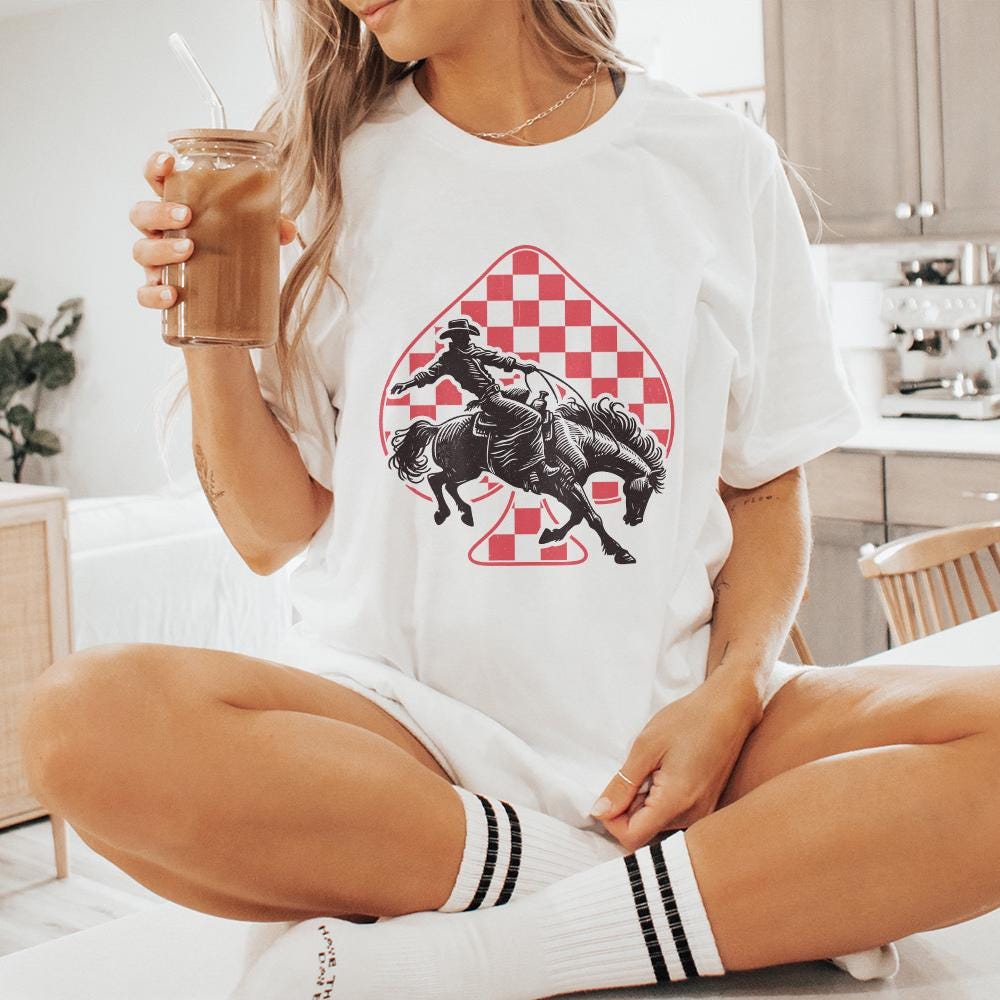 Western Cowboy PNG Alt 2, Rodeo png - 300 DPI Design for T-Shirt