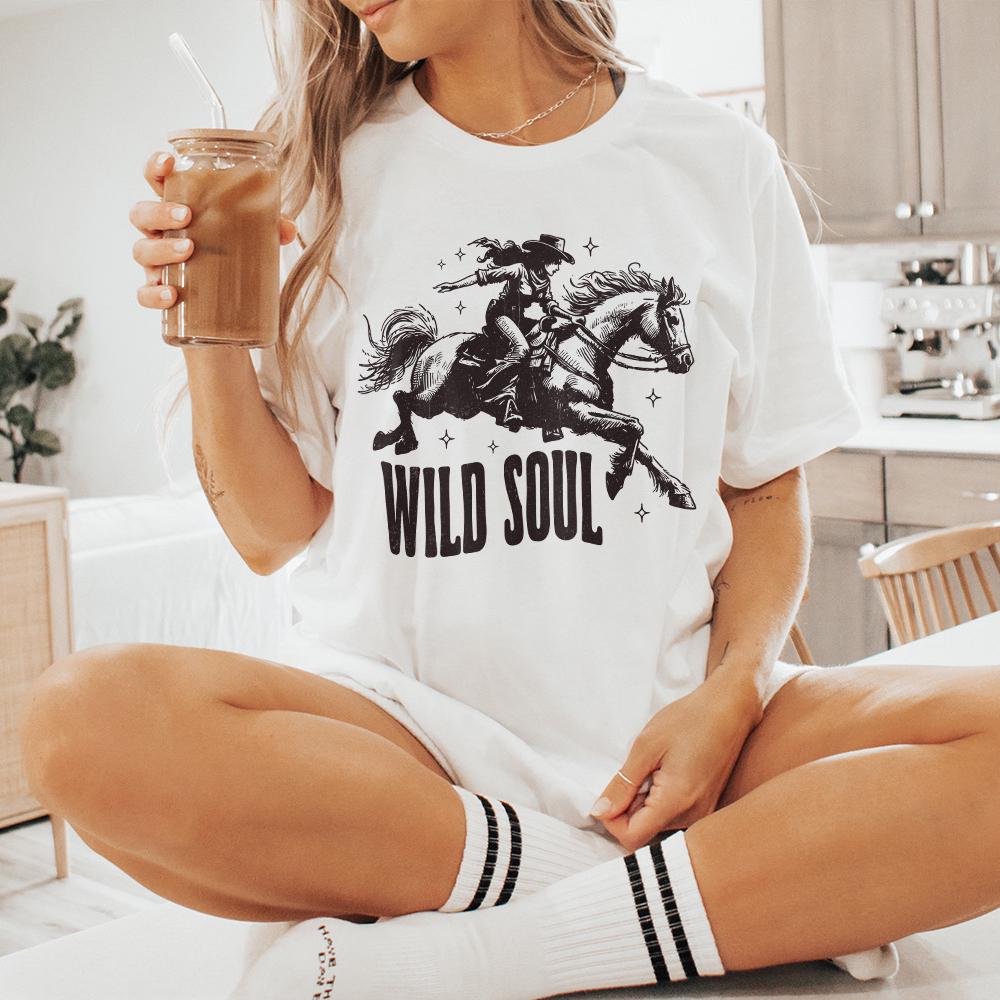 Wild Soul PNG Alt 2, Sublimation Design - 300 DPI Design for T-Shirt