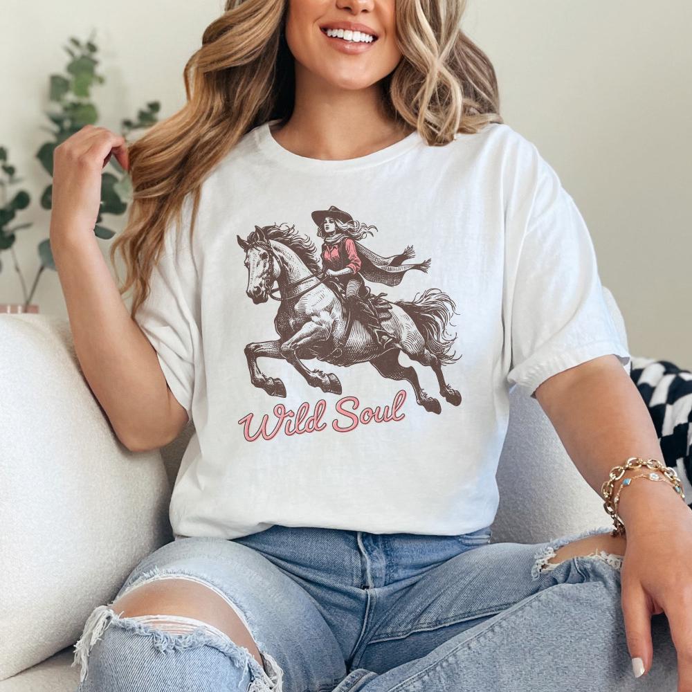 Wild Soul PNG, Sublimation Design - 300 DPI Design for T-Shirt