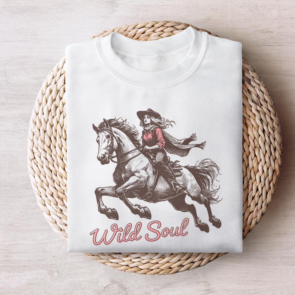Wild Soul PNG, Sublimation Design - 300 DPI Design for T-Shirt