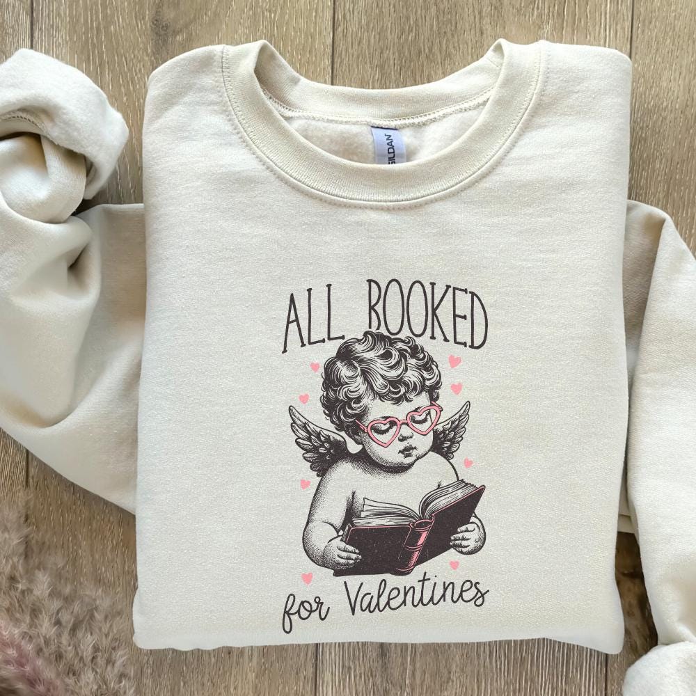 All Booked for Valentine's PNG, Valentine's Day Sublimation Design - 300