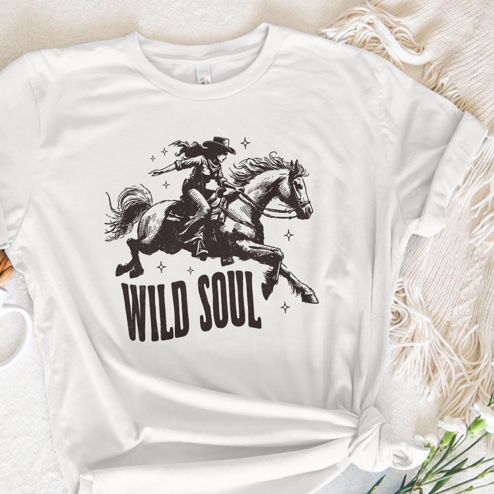 Wild Soul PNG Alt 2, Sublimation Design - 300 DPI Design for T-Shirt