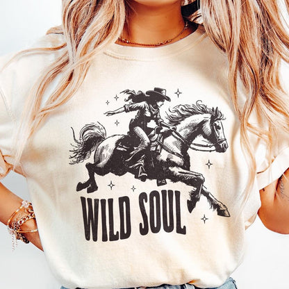 Wild Soul PNG Alt 2, Sublimation Design - 300 DPI Design for T-Shirt