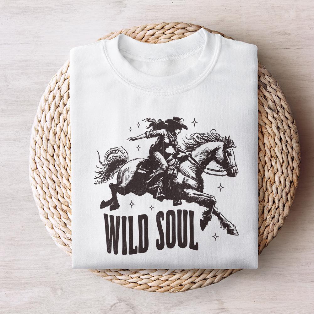 Wild Soul PNG Alt 2, Sublimation Design - 300 DPI Design for T-Shirt