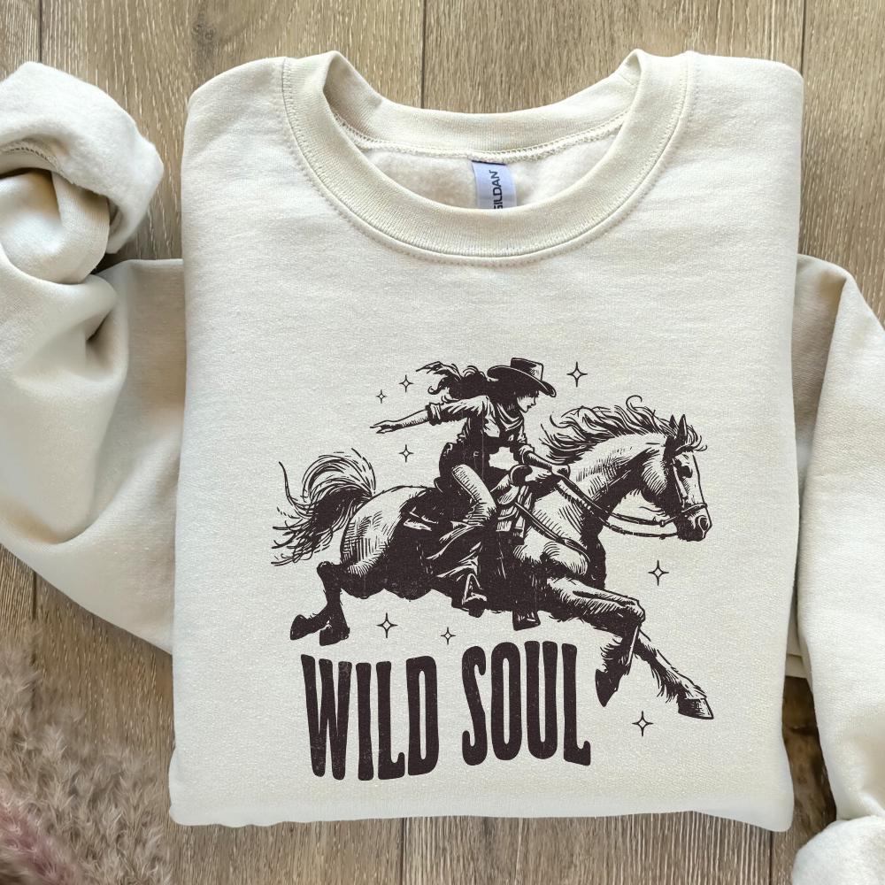 Wild Soul PNG Alt 2, Sublimation Design - 300 DPI Design for T-Shirt