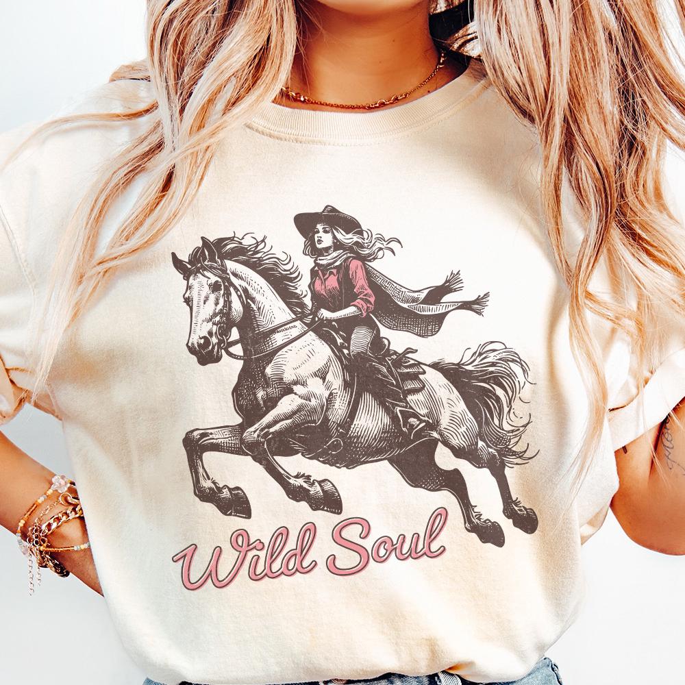 Wild Soul PNG, Sublimation Design - 300 DPI Design for T-Shirt