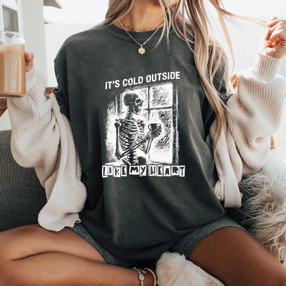 Cold Like My Heart PNG, Digital Download - 300 DPI Design for T-Shirt