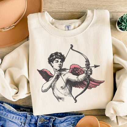 Cupid Love Archer, Valentine’s Day Shirt Design - 300 DPI Design for