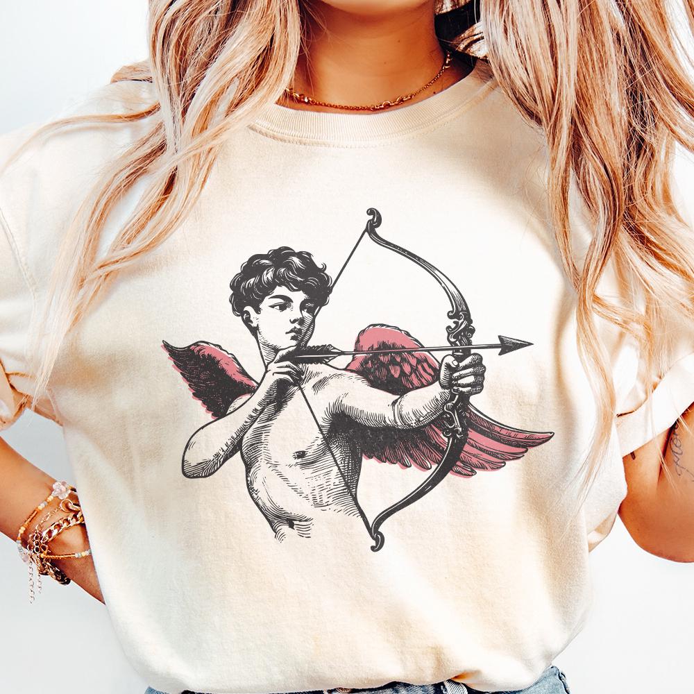 Cupid Love Archer, Valentine’s Day Shirt Design - 300 DPI Design for