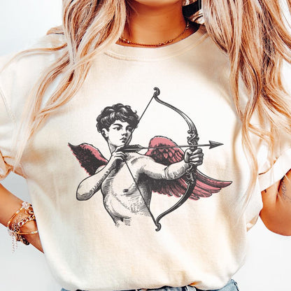 Cupid Love Archer, Valentine’s Day Shirt Design - 300 DPI Design for