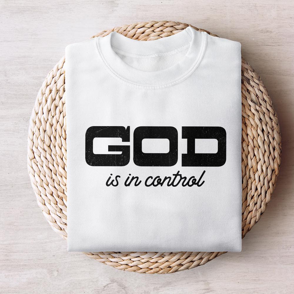 God Is In Control Png, Christian png Design - 300 DPI Design for T-Shirt