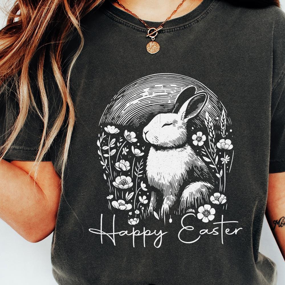 Happy Easter png, Easter png - 300 DPI Design for T-Shirt