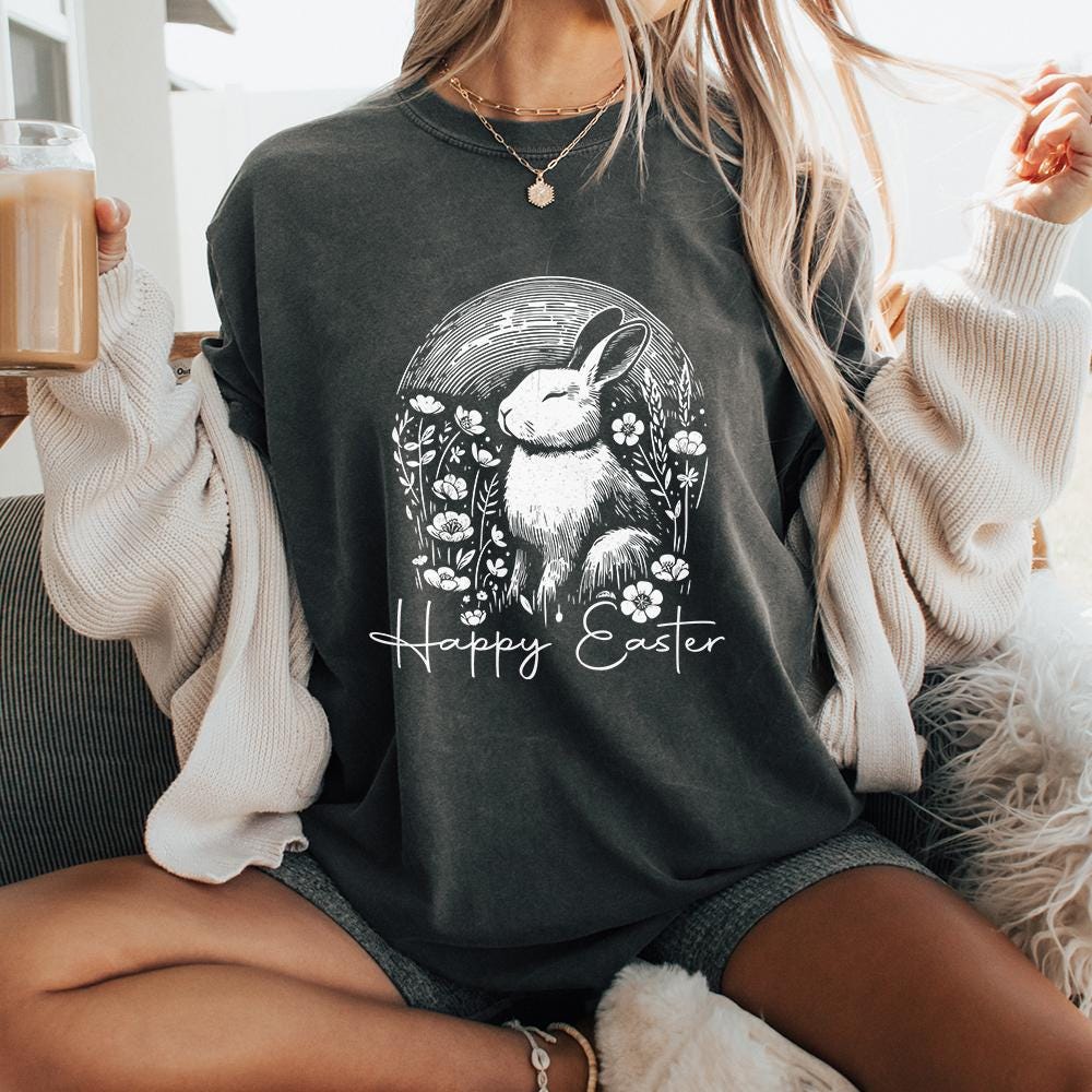 Happy Easter png, Easter png - 300 DPI Design for T-Shirt