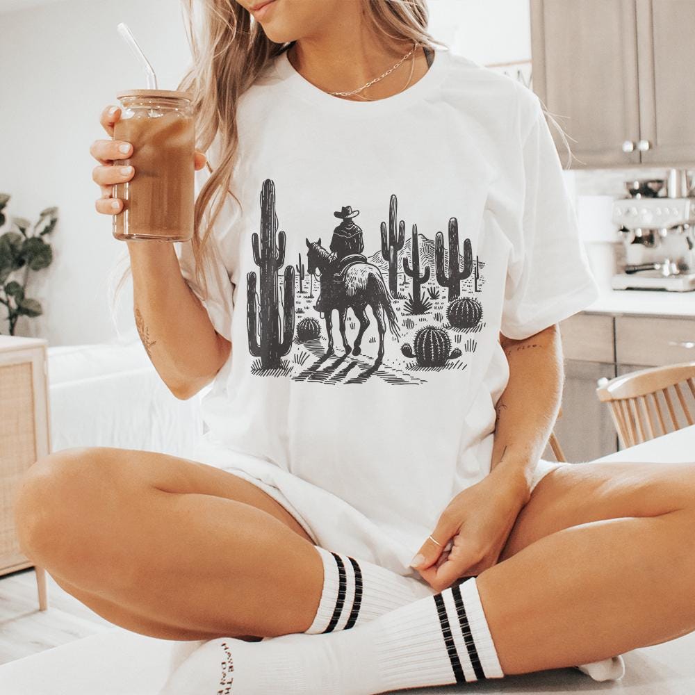 Western Cowboys PNG Alt 2, Western Sublimation Design - 300 DPI Design