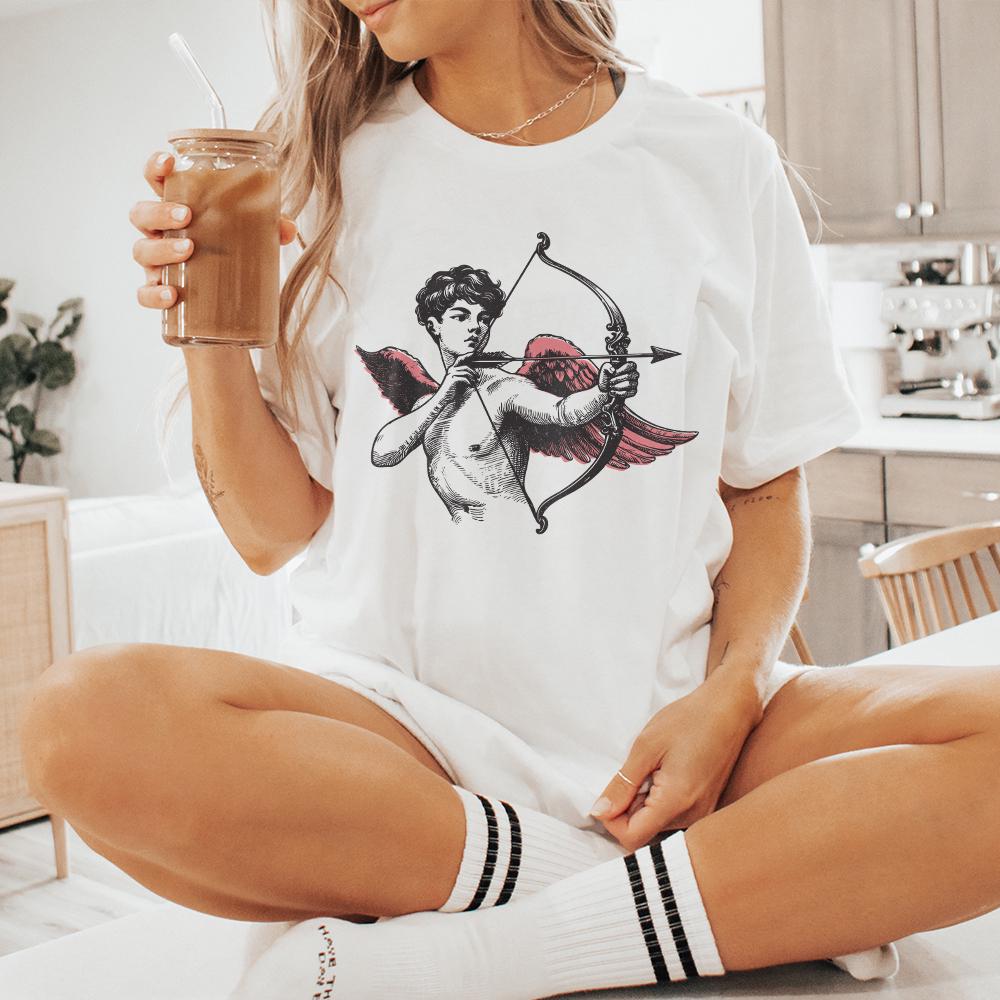 Cupid Love Archer, Valentine’s Day Shirt Design - 300 DPI Design for