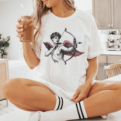Cupid Love Archer, Valentine’s Day Shirt Design - 300 DPI Design for