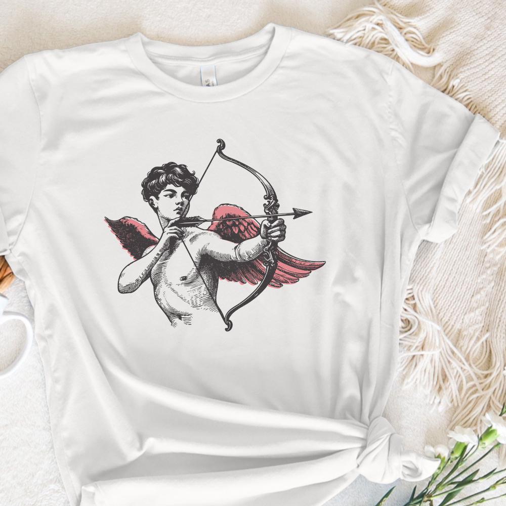 Cupid Love Archer, Valentine’s Day Shirt Design - 300 DPI Design for