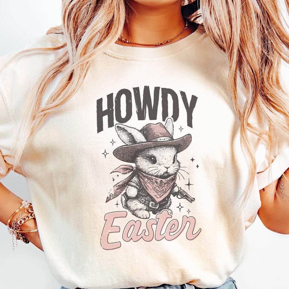 Howdy Easter PNG, Digital Download - 300 DPI Design for T-Shirt