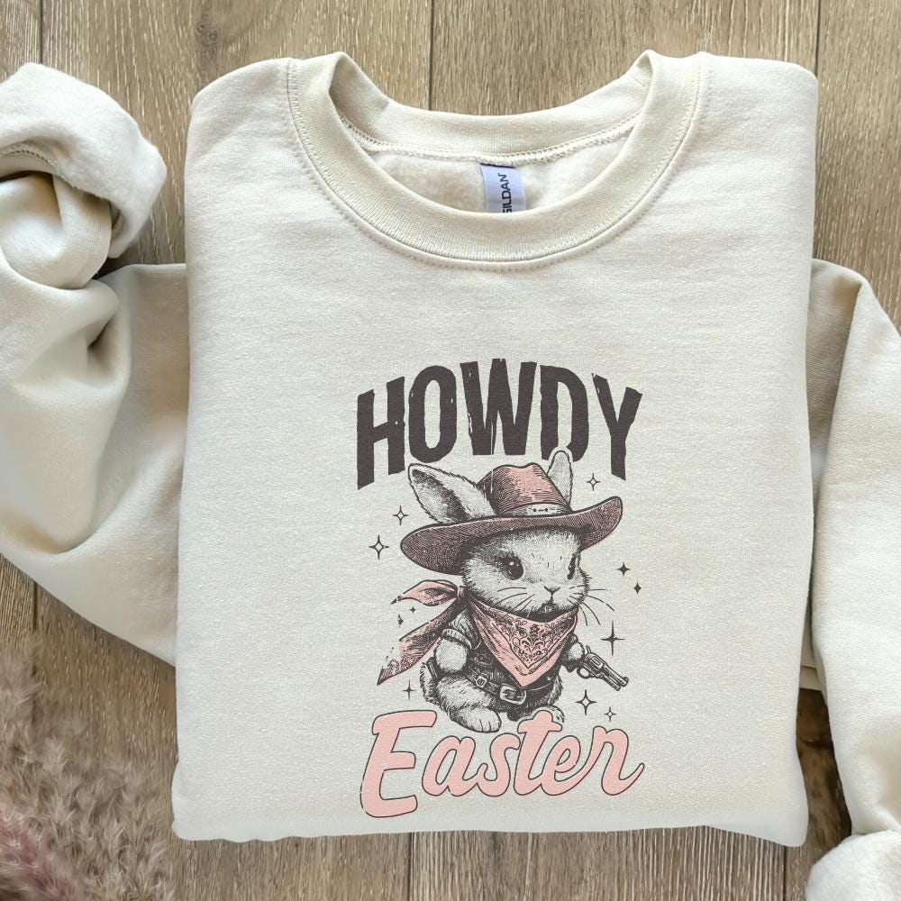 Howdy Easter PNG, Digital Download - 300 DPI Design for T-Shirt