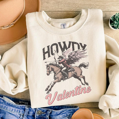 Howdy Valentine Png, Retro Valentine Png - 300 DPI Design for T-Shirt